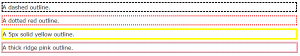 outline Shorthand